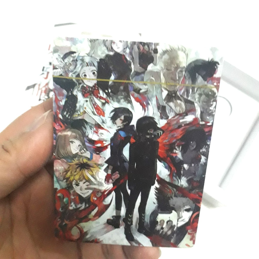 Bài tây anime Tokyo Goul- 52 lá bài hình khác nhau