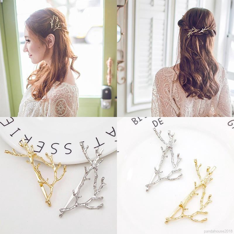 Kẹp tóc tạo hình sừng hươu dễ thương cho bé gái