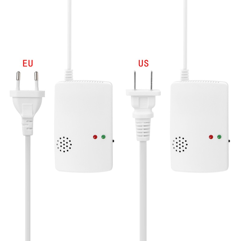 Bộ cảm biến cảnh báo rò rỉ khí ga kèm đèn LED dùng cho hộ gia đình