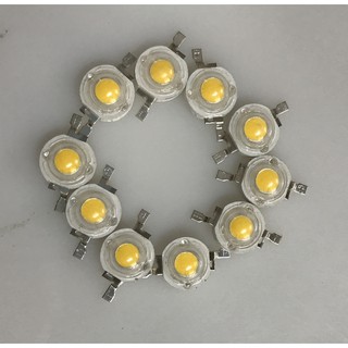 Combo 10 led Luxeon 3W, không đế, SenY