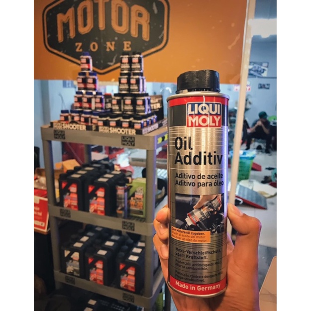 Phụ Gia Nhớt Liqui Moly Oil Additive - MOS2 - 2500 300ML Made in Germany