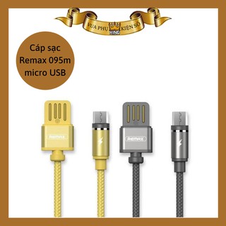 Cáp Sạc Remax Rc 095m - Từ Nam Châm Đèn Led - Cáp Android