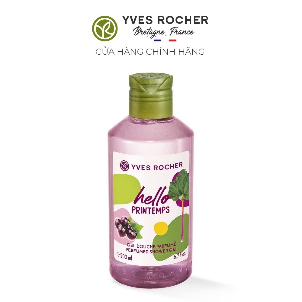 Gel tắm Yves Rocher HELLO PRINTEMPS BATH AND SHOWER GEL 200ML