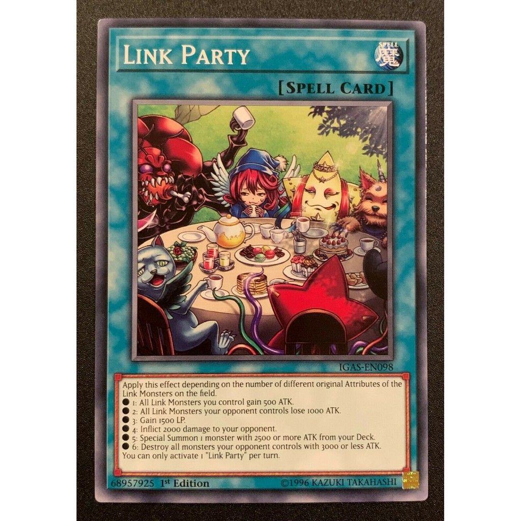 THẺ BÀI YUGIOH  Link Party - Common - 1st Edition - Yugioh