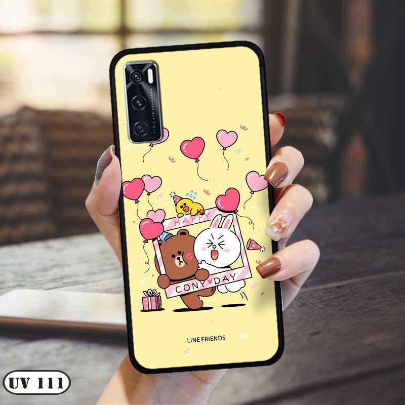 Ốp lưng điện thoại Vivo V20 SE  - lưng nhám viền dẻo
