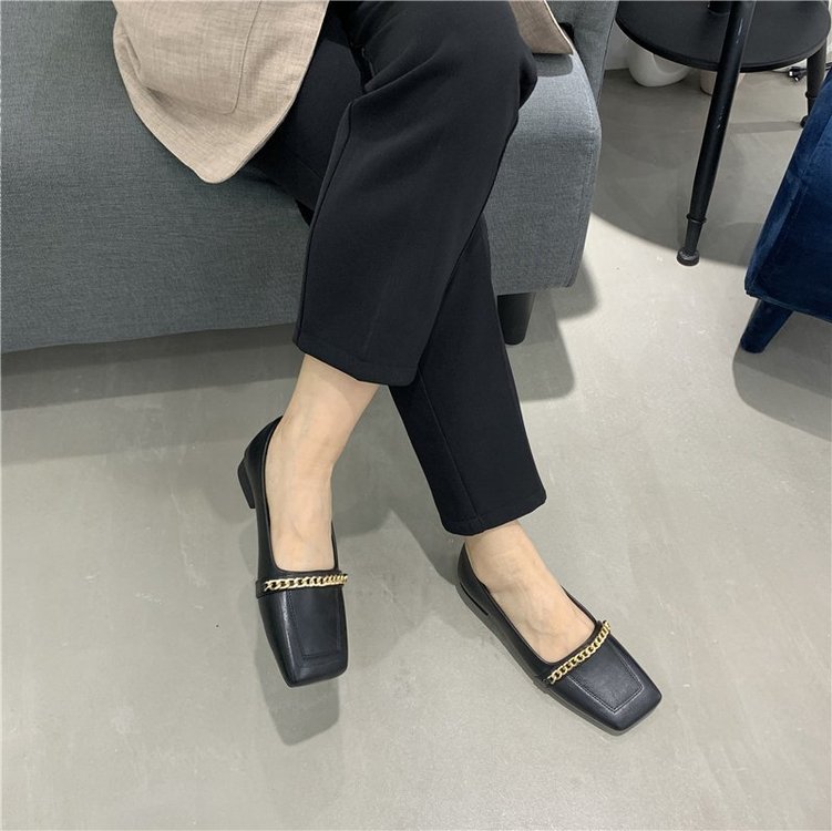 [ Mã 66CBSALE giảm 30K đơn 200K] Giày búp bê mũi vuông thời trang dành cho nữ | BigBuy360 - bigbuy360.vn