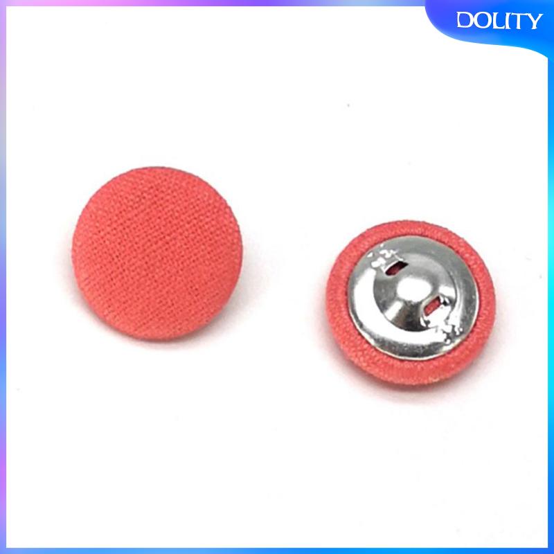 Set 10 Nút Bọc Cúc Áo Bằng Vải Dành Cho May Vá