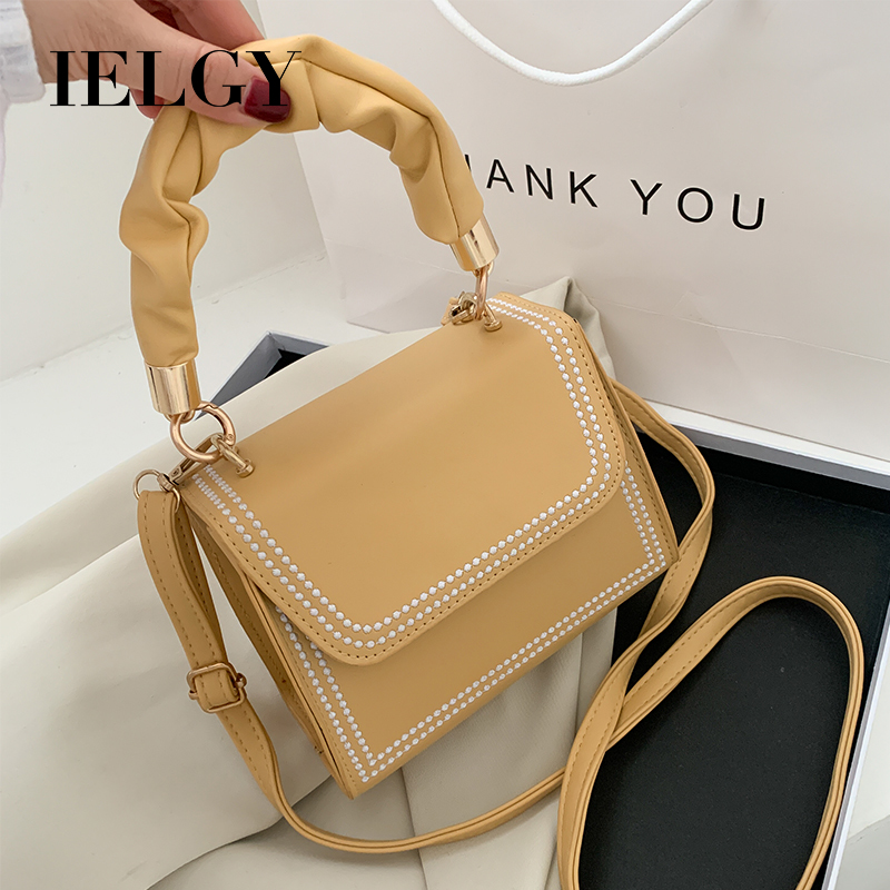 Túi đeo chéo  IELGY dáng vuông thời trang nữ