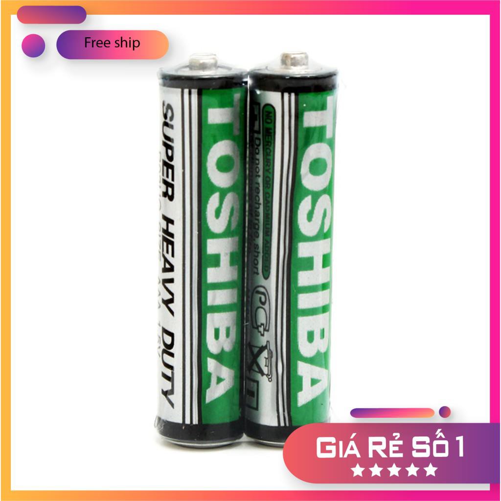 2 viên pin Toshiba AAA