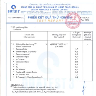 Tinh Dầu Quế Befine 5ml hỗ trợ khử khuẩn, khử mùi cảm giác thoải mái, thư giãn hương thơm tự nhiên