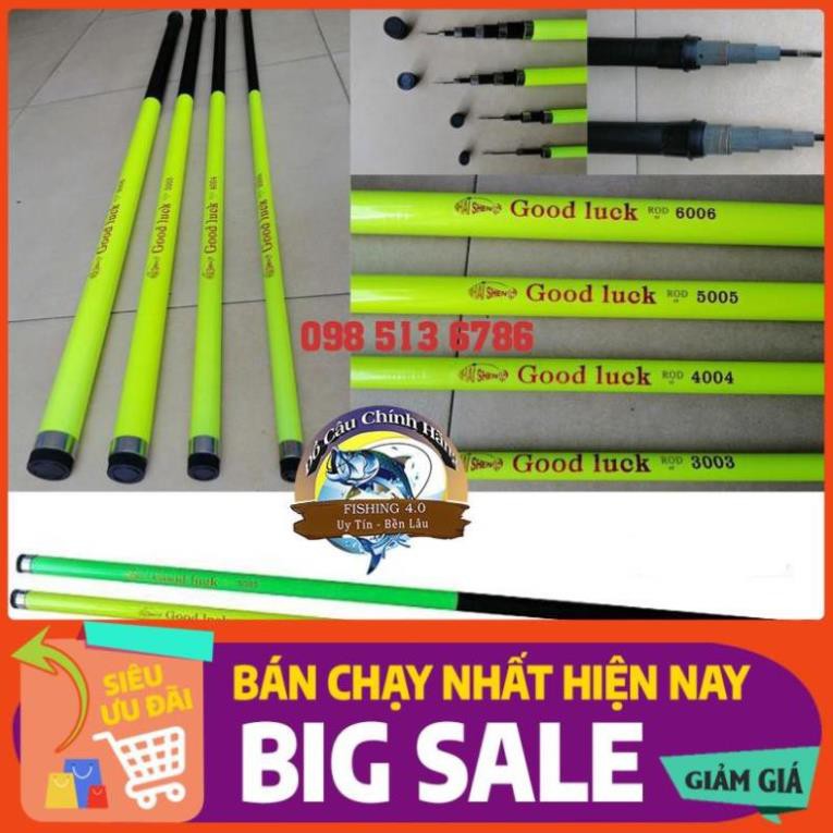 HOT Cần Câu Tay Bạo Lực Good Luck độ cứng 8H dài 3m 4m 5m 6m