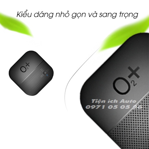 Máy Lọc Không Khí ô tô, Máy Khử Mùi ô tô O2, Lọc Không Khí, Khử Mùi, Xông Tinh Dầu, Tạo ion | tienich_auto