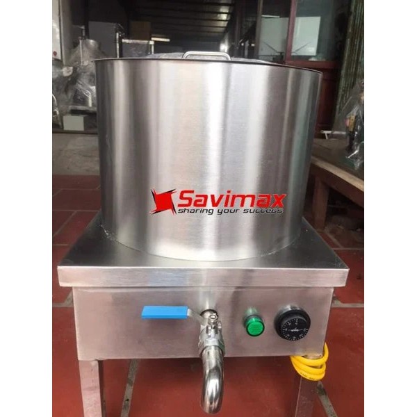 Nồi nấu phở điện đơn dung tích 20 lít bằng inox