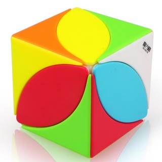 Rubik biến thể qiyi hình lá phong ivy cube rubic biến thể viền đen