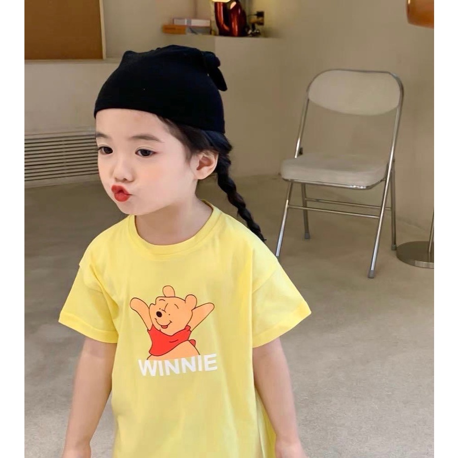 Lyvyshop - (Nhí + Đại) Áo thun tay ngắn cho bé trai, bé gái siêu dễ thương từ 09kg-40kg (giá 01 áo)