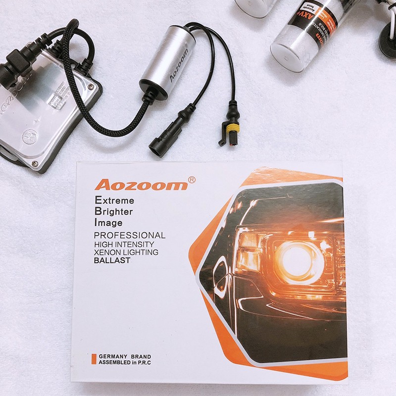 Ballast Aozoom 35w 55w Kích Sáng Đèn Nhanh Có CanBus Xenon Bi Cầu Led Chính Hãng Bảo Hành 3 Năm