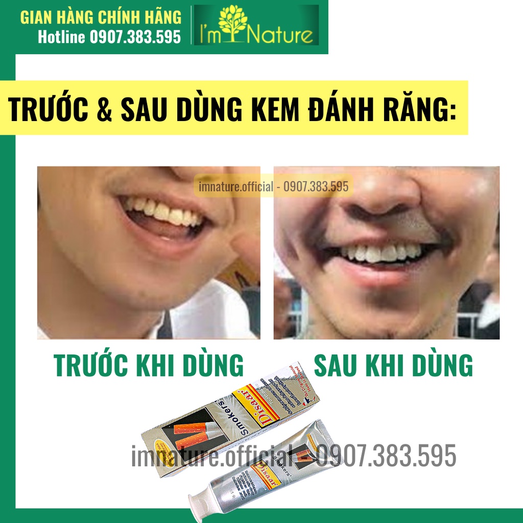 Kem Đánh Răng Cho Người Hú.t Th.uốc L.á Disaar