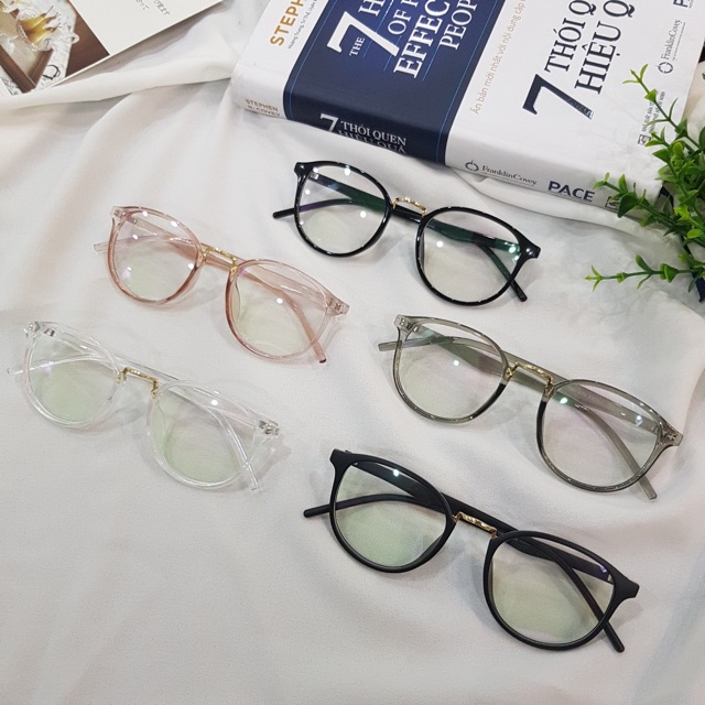 Mắt kính giả cận gọng dẻo hàn quốc thời trang nam nữ TR90 209 cao cấp AH159 | BigBuy360 - bigbuy360.vn