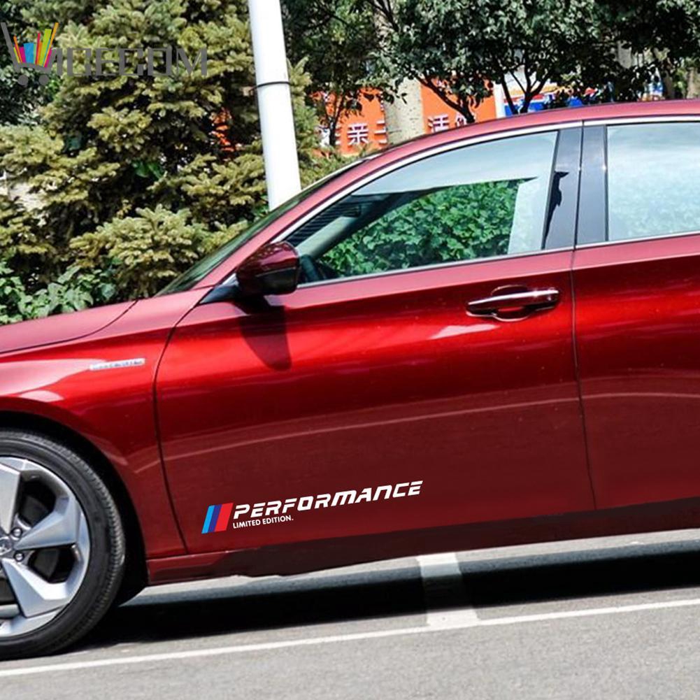 Set 2 sticker chữ Performance đẹp mắt dùng dán trang trí xe hơi | BigBuy360 - bigbuy360.vn