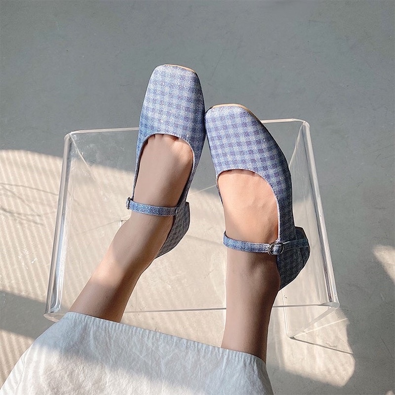 GIÀY BỆT NỮ QUAI NGANG MŨI VUÔNG 2022