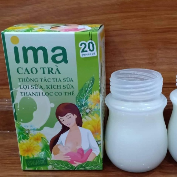 Cao Trà Lợi Sữa IMA - Gọi Sữa - Kích Sữa Sau Sinh Mổ/Sinh Thường - Cao Trà Bồ Công Anh Thiên Nhiên 100%