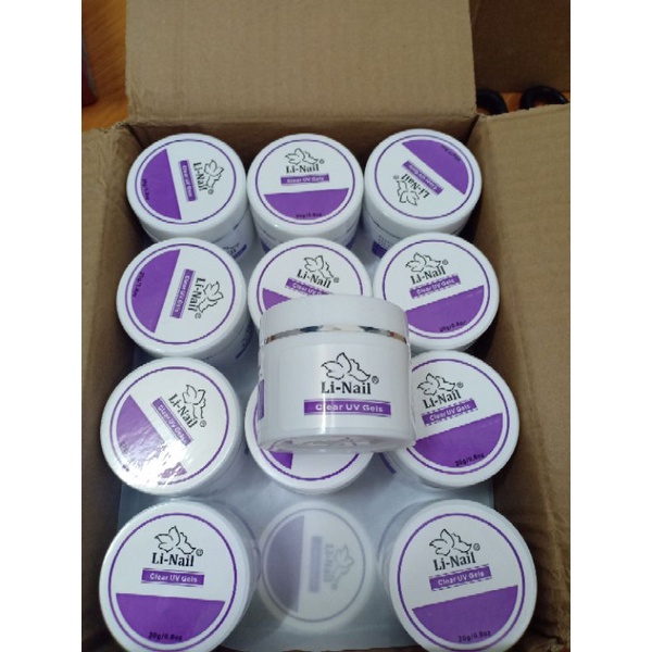 gel đắp Li-nail. gel đắp không nóng, không chảy.