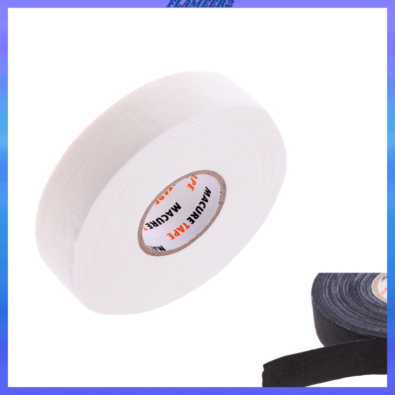 1 Cuộn Băng Dính Hockey Cao Cấp 1 "X 25 yds Chống Thấm Nước Màu Trắng
