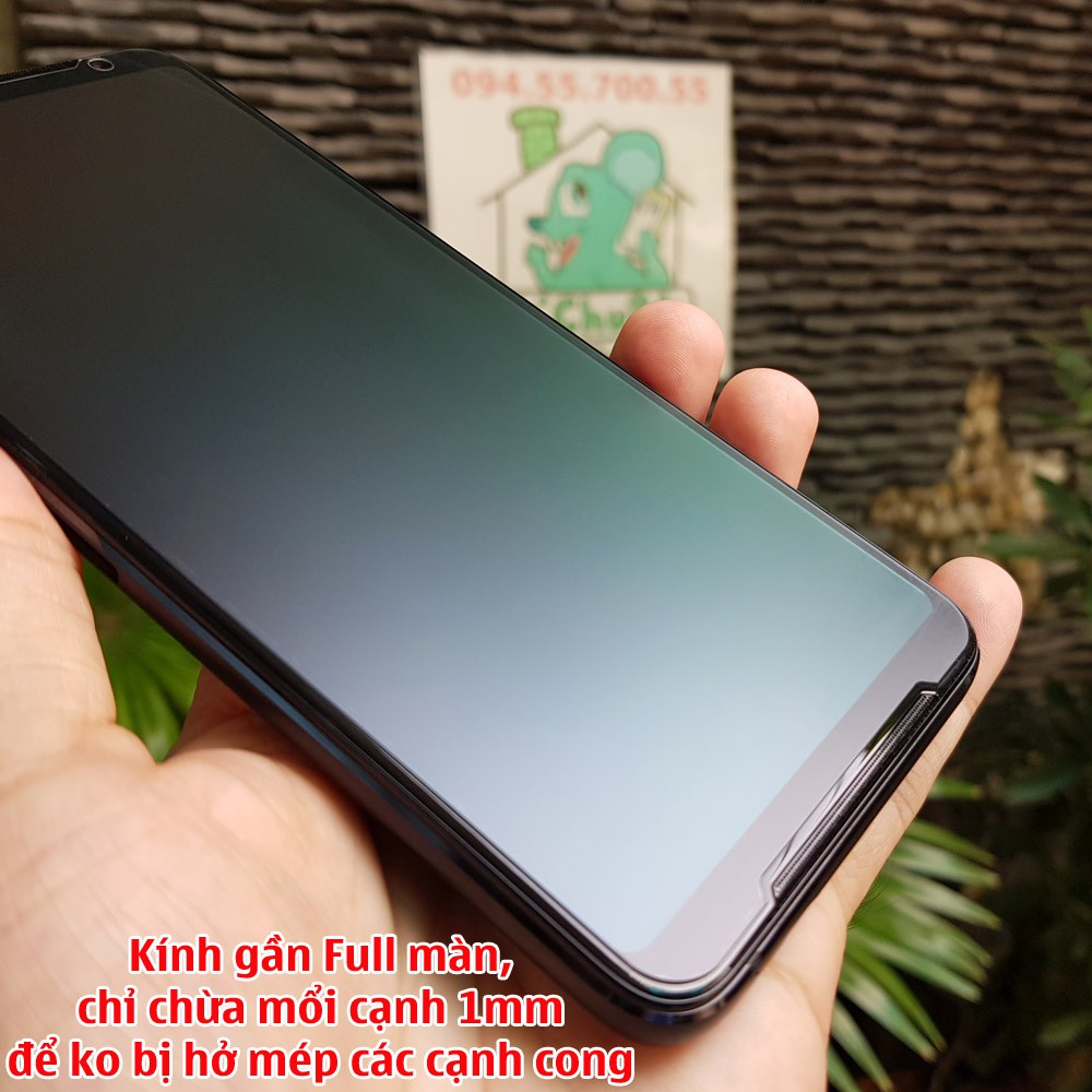 [Nhám Chống Vân Tay][Ảnh Thật] Kính CL Asus Rog Phone 3 ZS661KS/ Rog 3 Strix Cường Lực