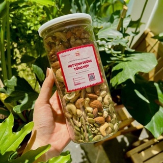 Hạt mix 6 loại hạt - ăn vặt - ăn kèm với yến mạch