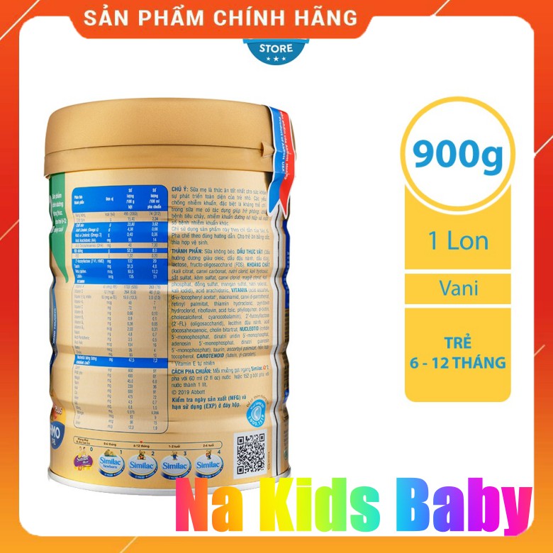 Sữa Similac 2 900 gam chính hãng