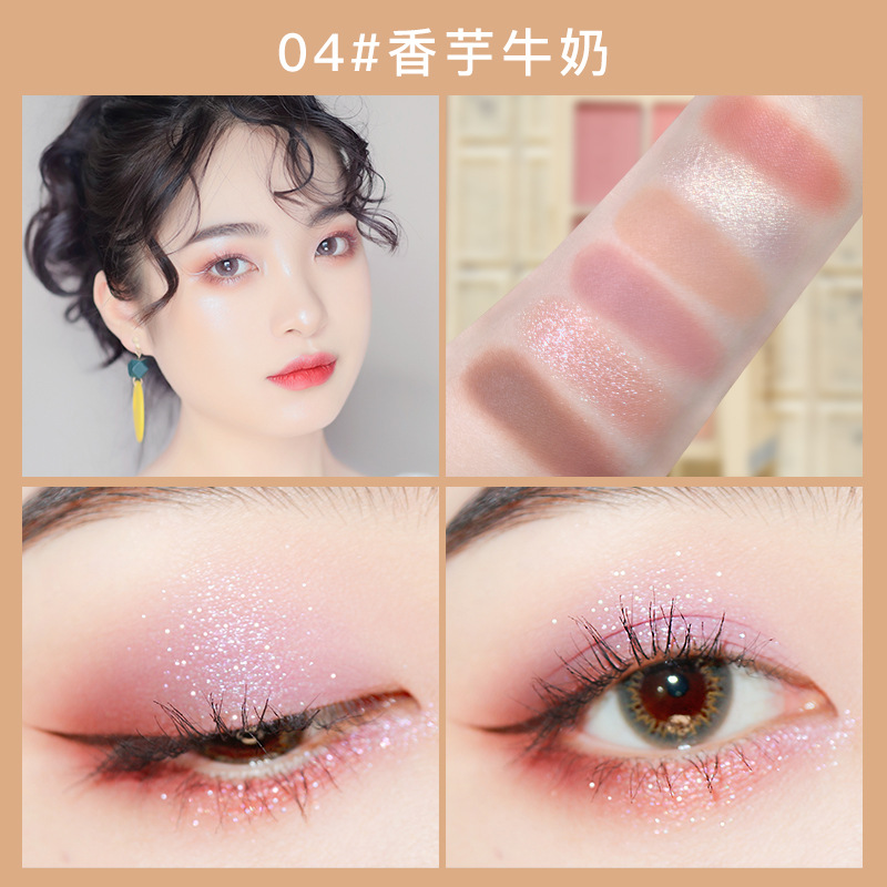 (Hàng Mới Về) Bảng Phấn Mắt Trang Điểm Dễ Lên Màu Dành Cho Người Mới Bắt Đầu | BigBuy360 - bigbuy360.vn