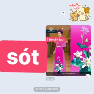 conbo vải áo dàu