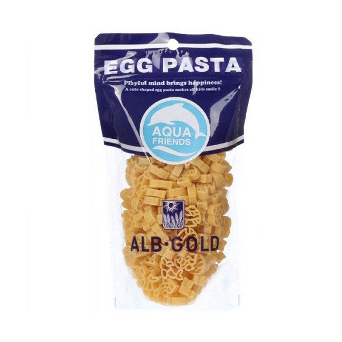 Mì nui Egg Pasta hình thú gói 90g Nhật Bản hạn sử dụng T10/2024