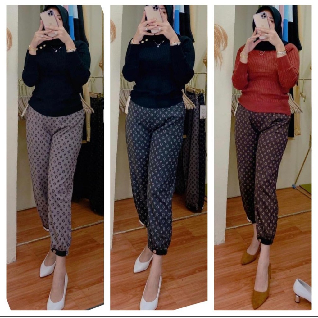 Quần Dài Elvii C3091 Thiết Kế Trẻ Trung Hợp Thời Trang