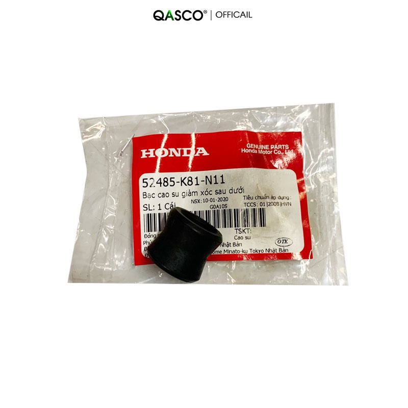 Bạc cao su giảm xóc sau dưới HONDA Air Blade 150  QA(52485K81N11) _( 131)