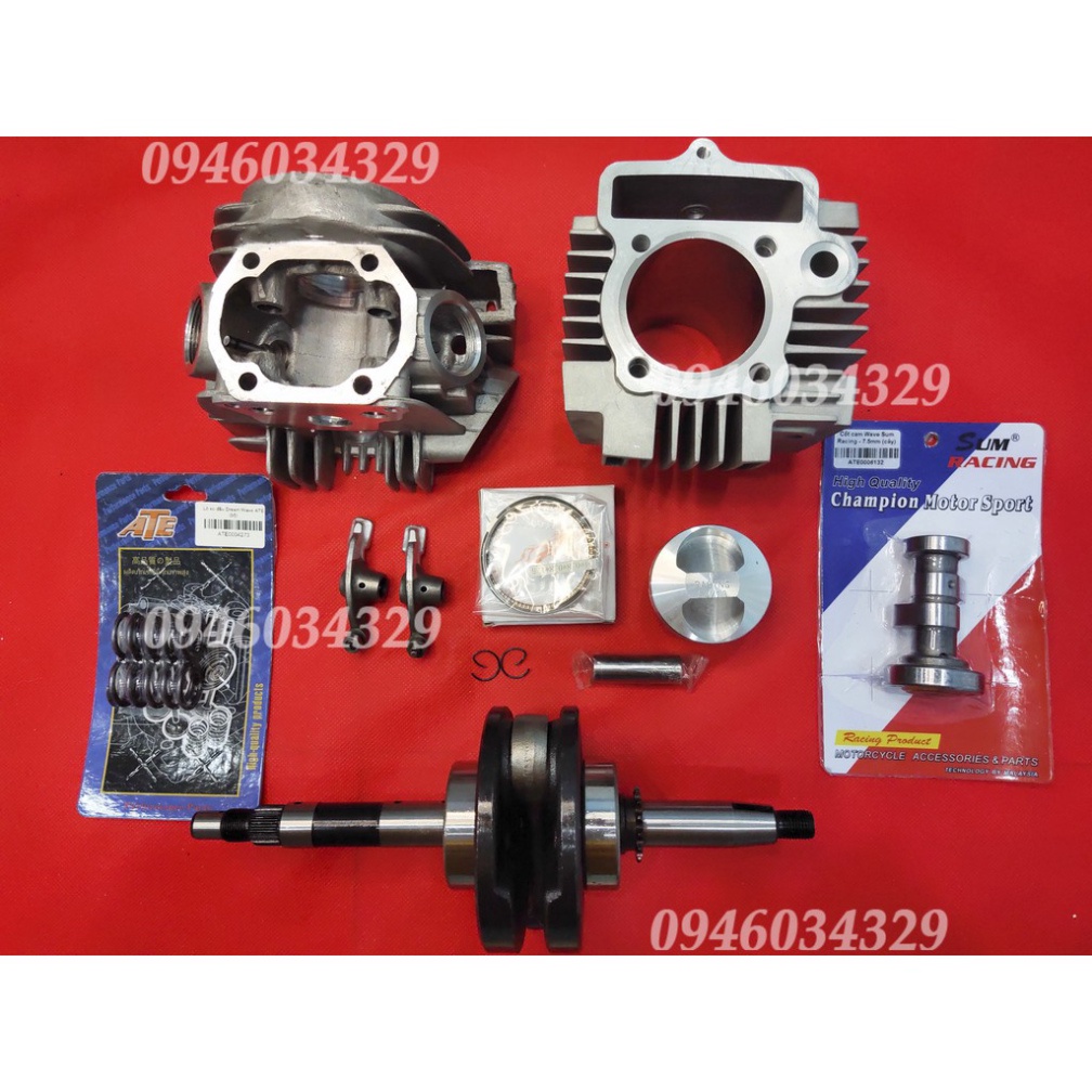 Full bộ đầu lòng 54 wave draem cánh gió thẳng