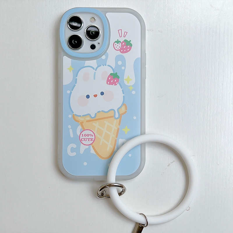 Ốp Điện Thoại Silicon Họa Tiết Hoạt Hình Mắt To Dễ Thương Cho iPhone 13Pro 12 xs 7 8p