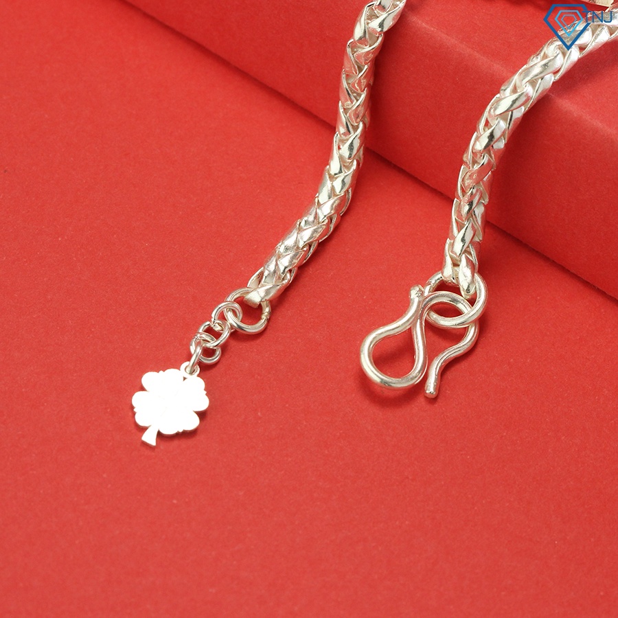 Lắc bạc cho bé khắc tên theo yêu cầu LTT0043 - Trang Sức TNJ