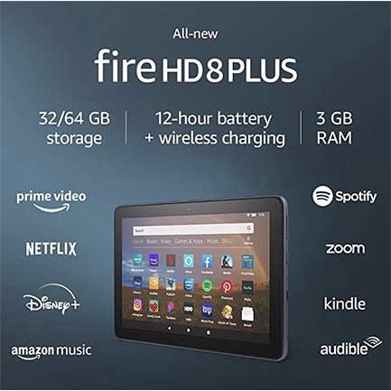 Máy Tính Bảng Fire HD 8 Plus Newseal, Chính hãng 100%
