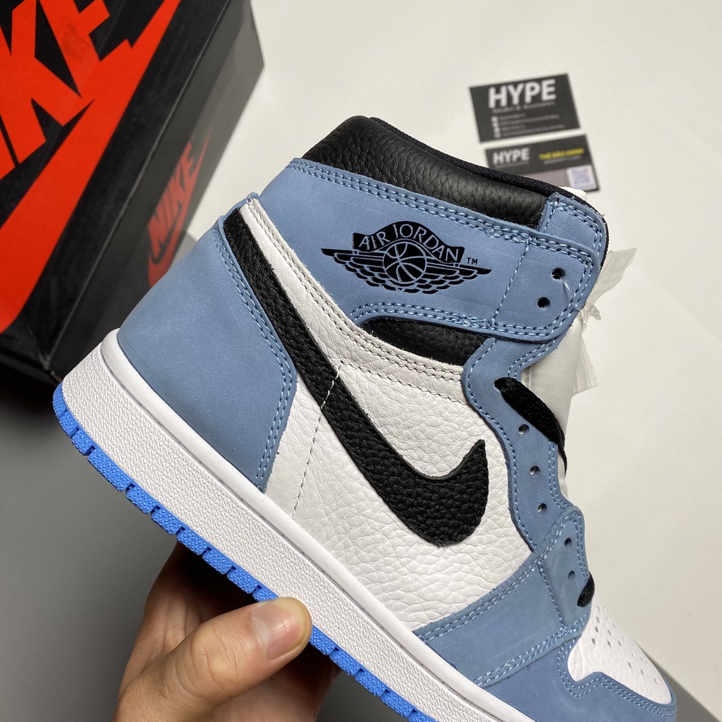 Giày Jordan 1 High Retro University Blue  - Hype Sneaker | Phiên bản High Quality