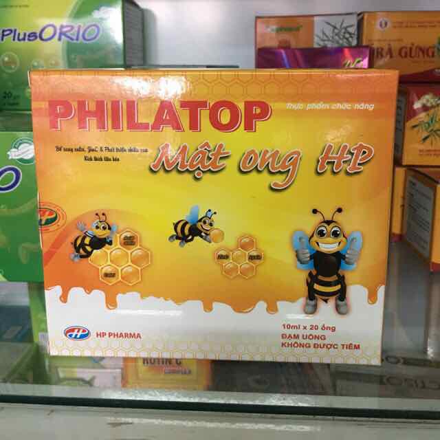 Philatop mật ong HP dạng ống nhựa