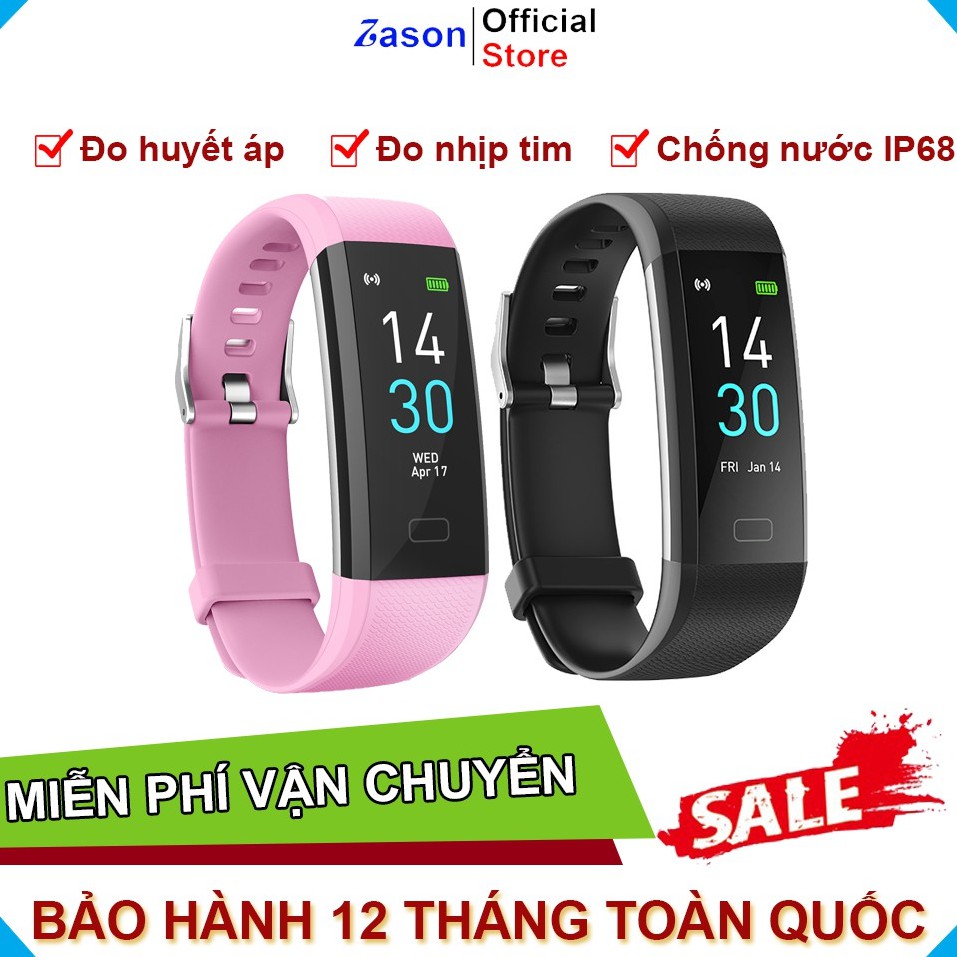 Đồng Hồ Nam Nữ Thông Mình S5 Plus Tích Hợp Đo Nhịp Tim, Bước Chân Chuẩn Xác Chống Nước IP68