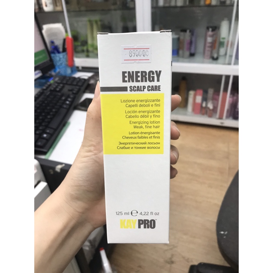 Tinh chất chống rụng KAYPRO Energy Scalpcare 125ML+ dầu gội giảm rụng 350ml