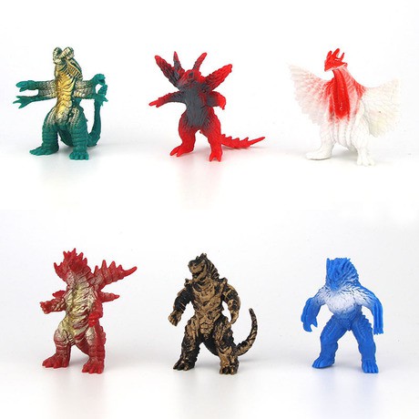 ❤️Đồ chơi trẻ em Quái Vật ULTRAMAN MINI Độc Đáo❤️ Set 6 Trong 1 Mô Hình Quái Vật Ultraman mini Bằng Nhựa Mềm Cho Bé