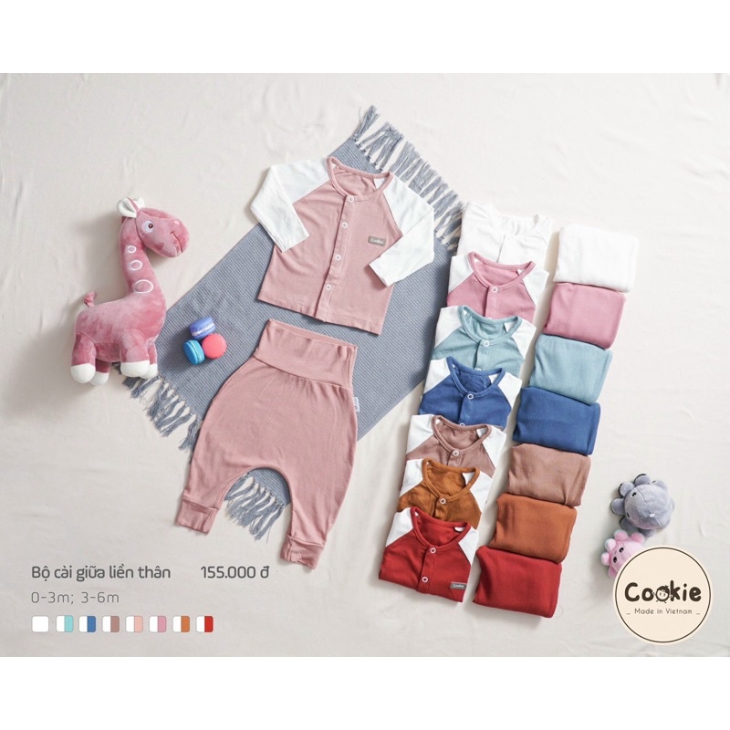 COOKIE - Bộ Cài Giữa Liền Thân
