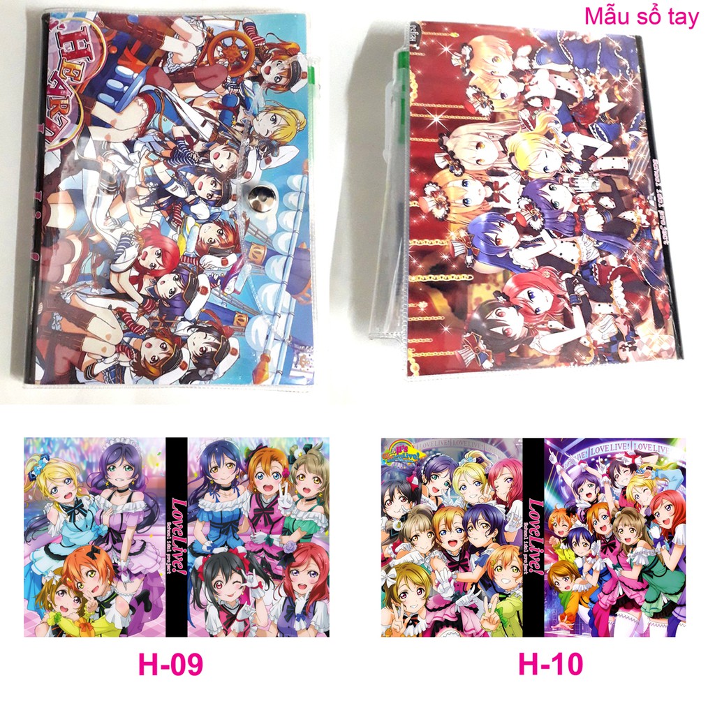 Số tay anime Love Live! (có tặng kèm cây bút viết)