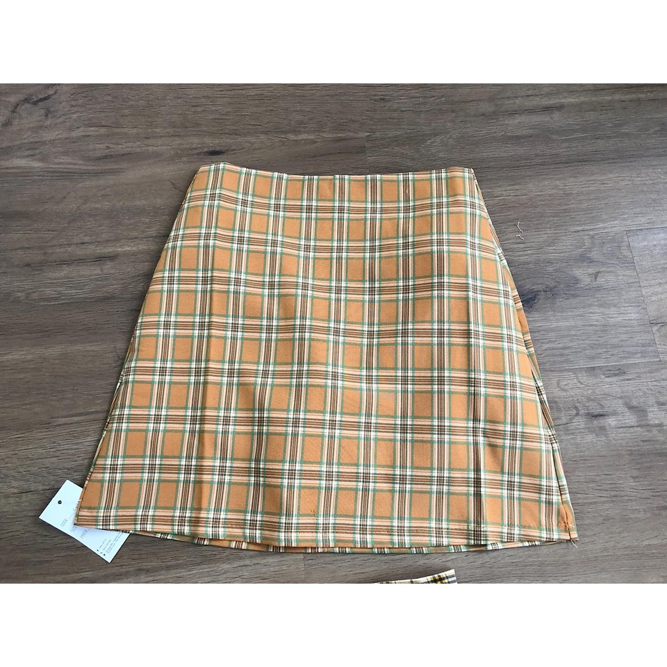 CHÂN VÁY KẺ CARO CHỮ A BỐ MỊN - HÌNH CHỤP THẬT | BigBuy360 - bigbuy360.vn