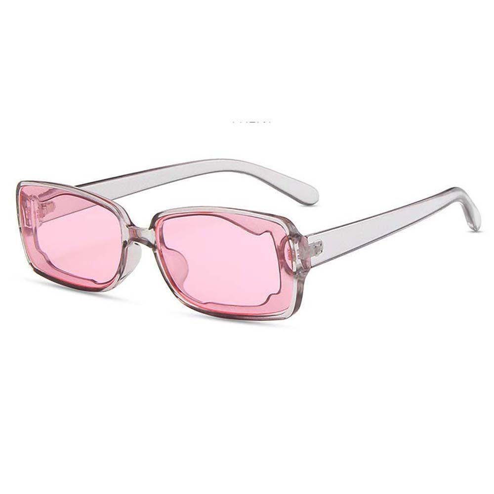 Kính Mát Gọng Vuông Nhỏ Chống Tia UV400 Thời Trang Cho Nam