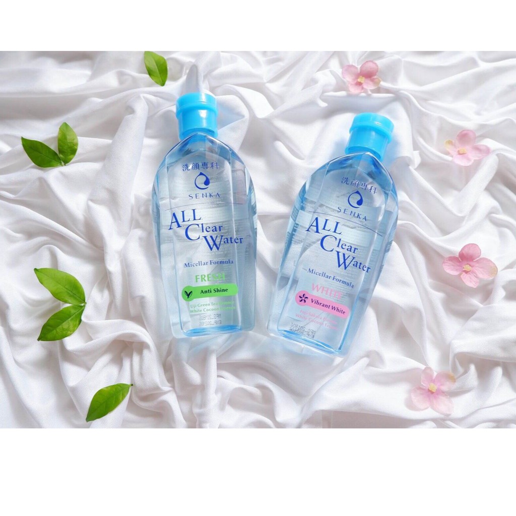 {Nhập Khẩu Chính Hãng} Nước Tẩy Trang Senka All Clear Water Miceller Nhật Bản 230ml