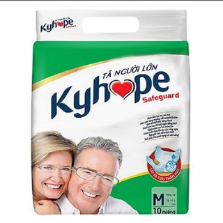 Tã dán người già kyhope safeguard m10, l/xl10